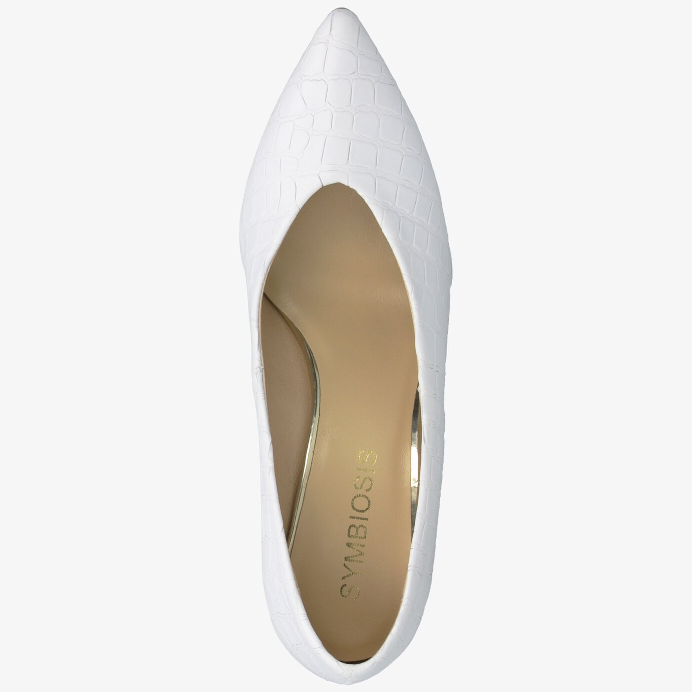 Damskie szpilki / czółenka SYMBIOSIS LOLITA  sywc120001 kolor biały