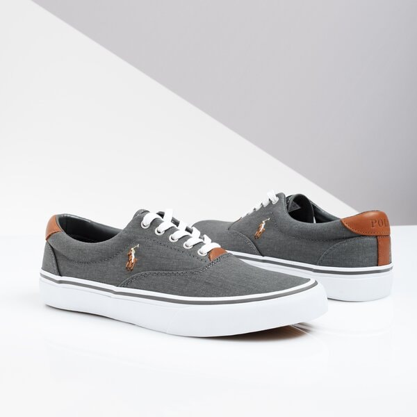 Męskie trampki POLO RL THORTON NE SNEAKERS VULC BLACK WASHED TWILL 816747519001 kolor czarny
