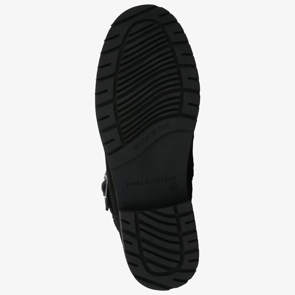 Damskie botki / sztyblety EMU AUSTRALIA WALDRON MIX w12406black kolor czarny