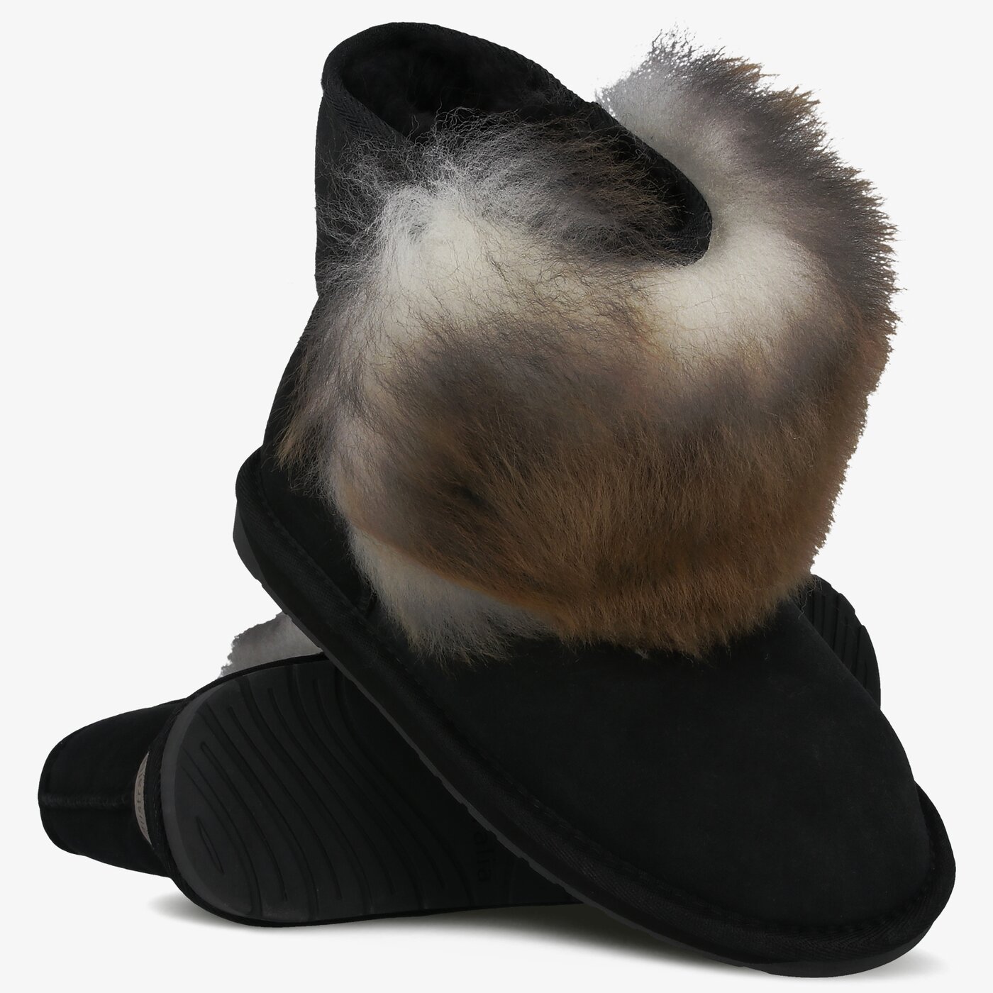 Damskie botki / sztyblety EMU AUSTRALIA STINGER MINI LAVA w12308black kolor czarny