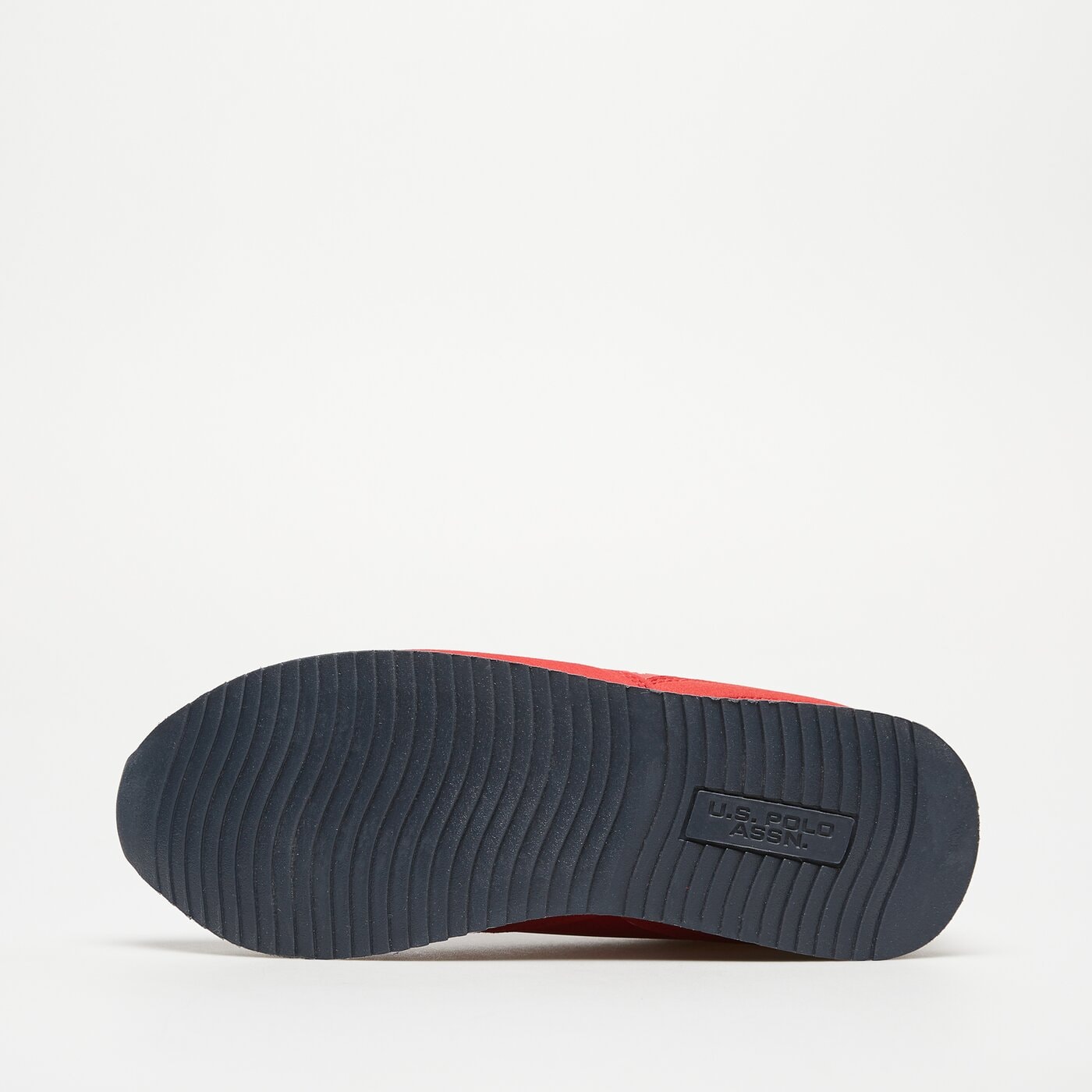 Męskie sneakersy (buty) U.S. POLO ASSN. NOBIL003G nobil003gred001 kolor czerwony