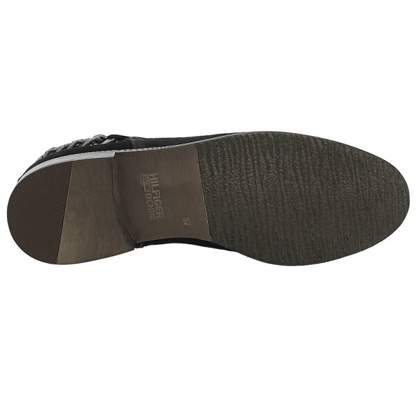 Damskie buty za kostkę TOMMY HILFIGER GENNY 5B en56819820990 kolor czarny