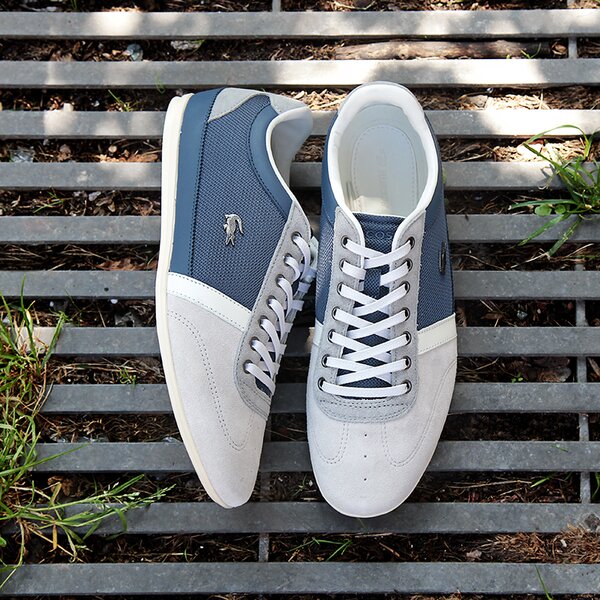 Męskie sneakersy (buty) LACOSTE MISANO 28  727srm23031y0 kolor niebieski