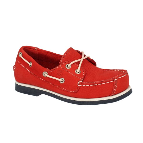TIMBERLAND EK 2 EYE BOAT SHOE PEAKS ISLAND 6886r kolor czerwony