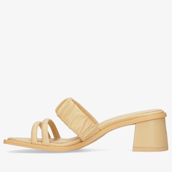 Damskie klapki TAMARIS SLIDES HEEL  2721028651 kolor żółty