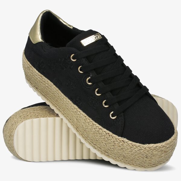Damskie sneakersy (buty) GUESS MARILYN fl6mrl fal12 black kolor czarny