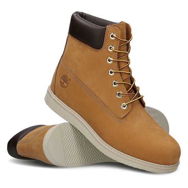 Męskie buty za kostkę TIMBERLAND NEWMARKET 6IN WEDGE 44529 kolor żółty