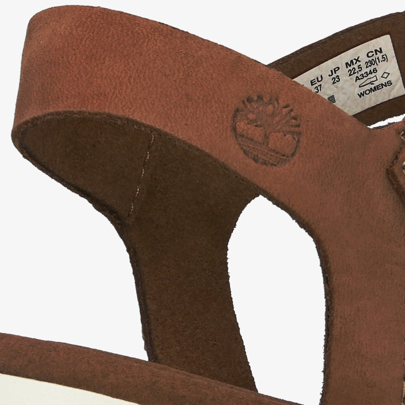 Damskie sandały TIMBERLAND LOTTIE LOU 3-BAND SANDAL tb0a1uvkf131 kolor brązowy