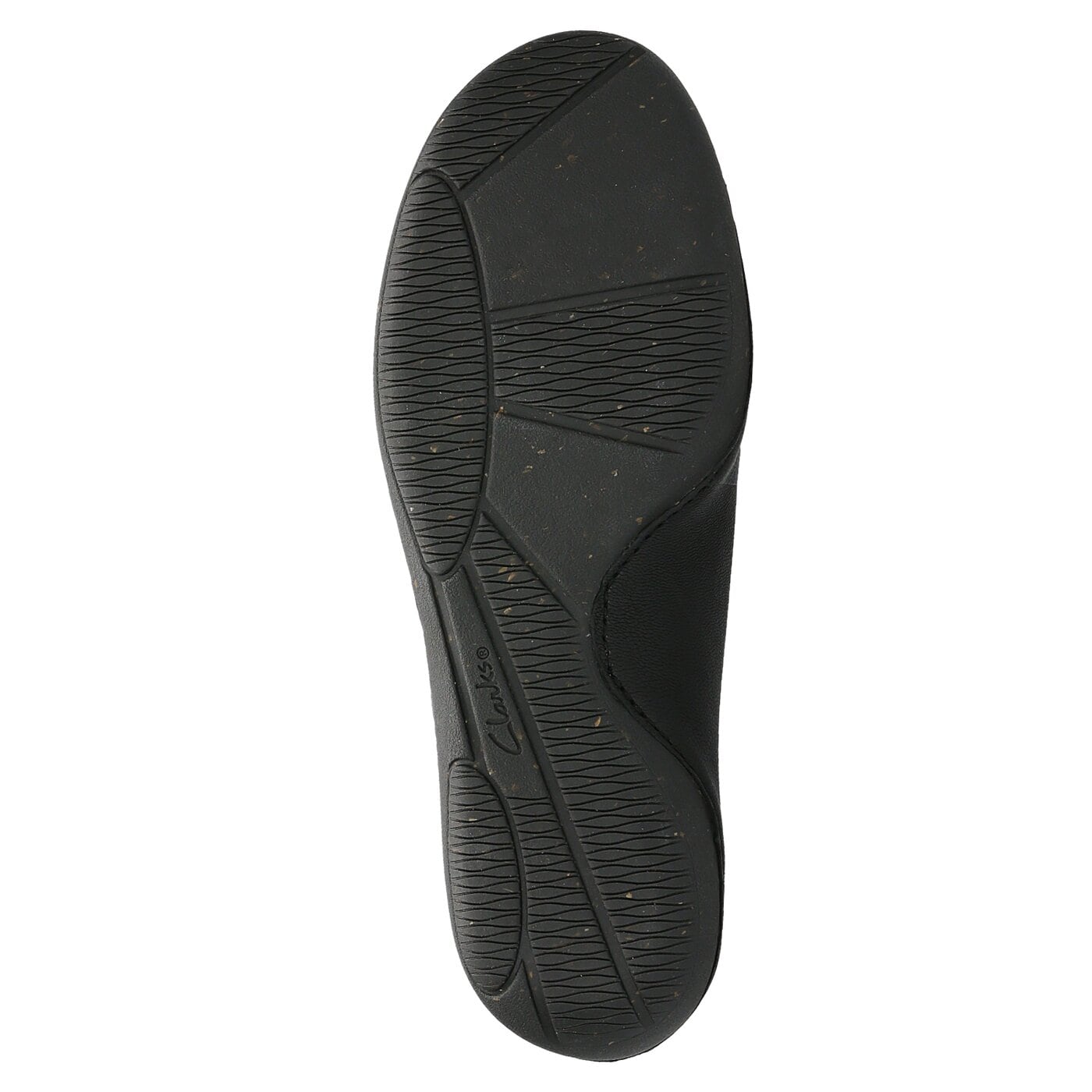 Damskie baleriny (buty) CLARKS AUTUMN SUN 26123769 kolor czarny