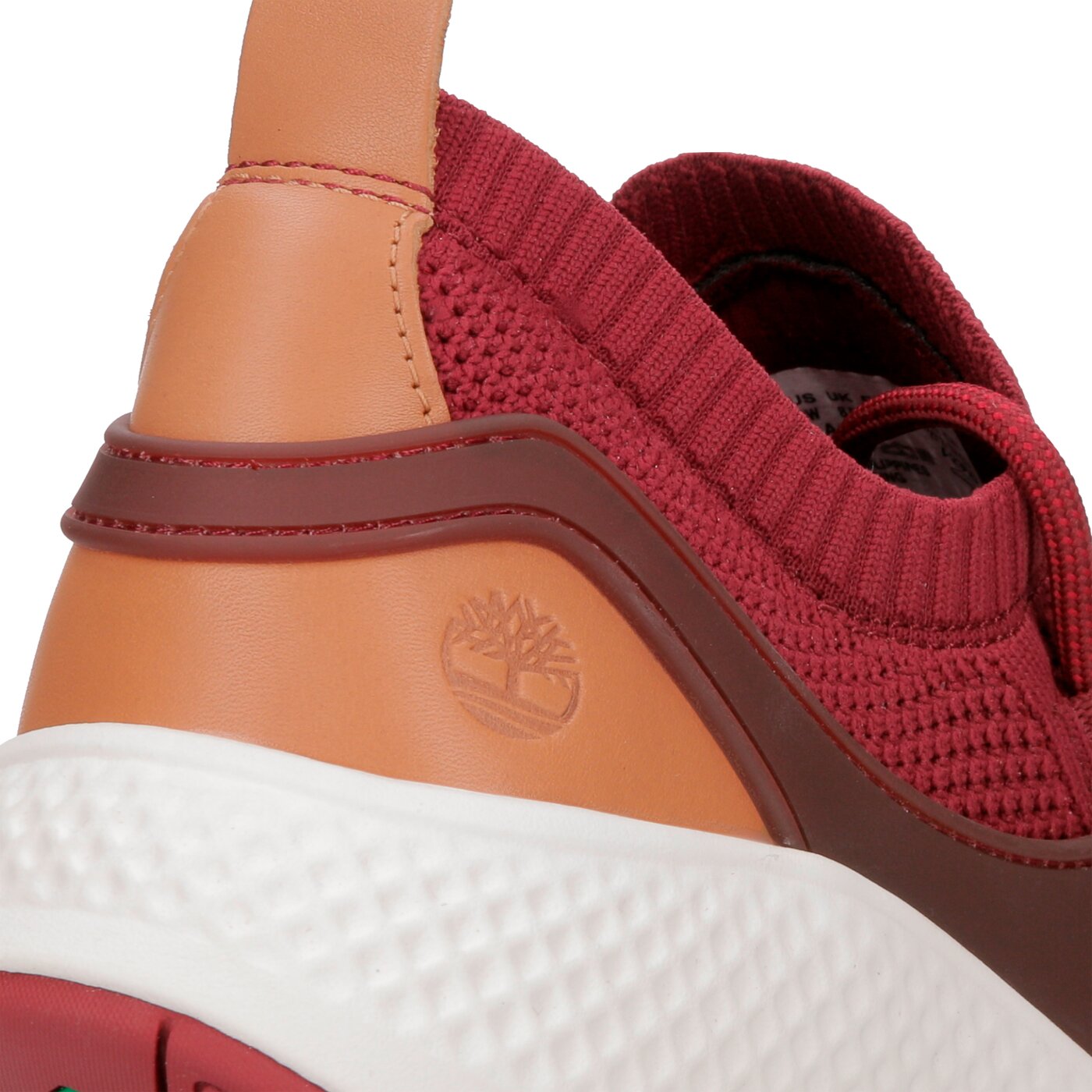 Męskie sneakersy (buty) TIMBERLAND FLYROAM GO KNIT OXFORD a1und kolor bordowy