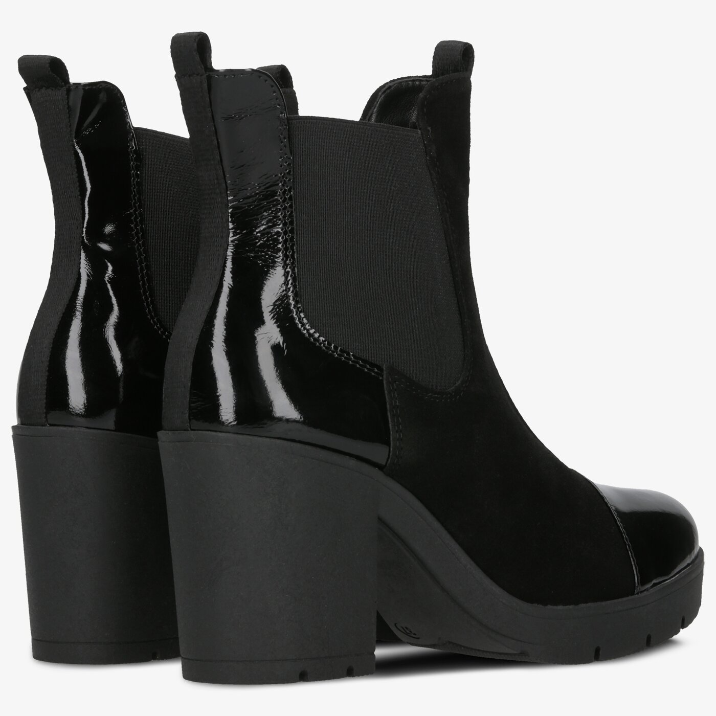 Damskie botki / sztyblety SYMBIOSIS ANDREA  sywc219014 kolor czarny