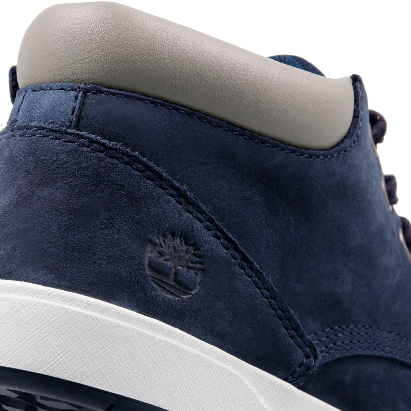 Dziecięce sneakersy (buty) TIMBERLAND DAVIS SQUARE LEATHER CHK tb0a1uyz0191 kolor granatowy