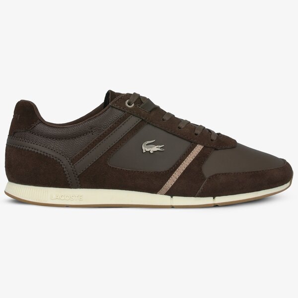 Męskie sneakersy (buty) LACOSTE MENERVA 319 1 CMA 738cma00152e2 kolor brązowy