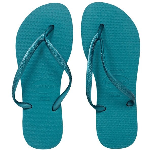 Damskie klapki HAVAIANAS SLIM 40000300107 kolor niebieski