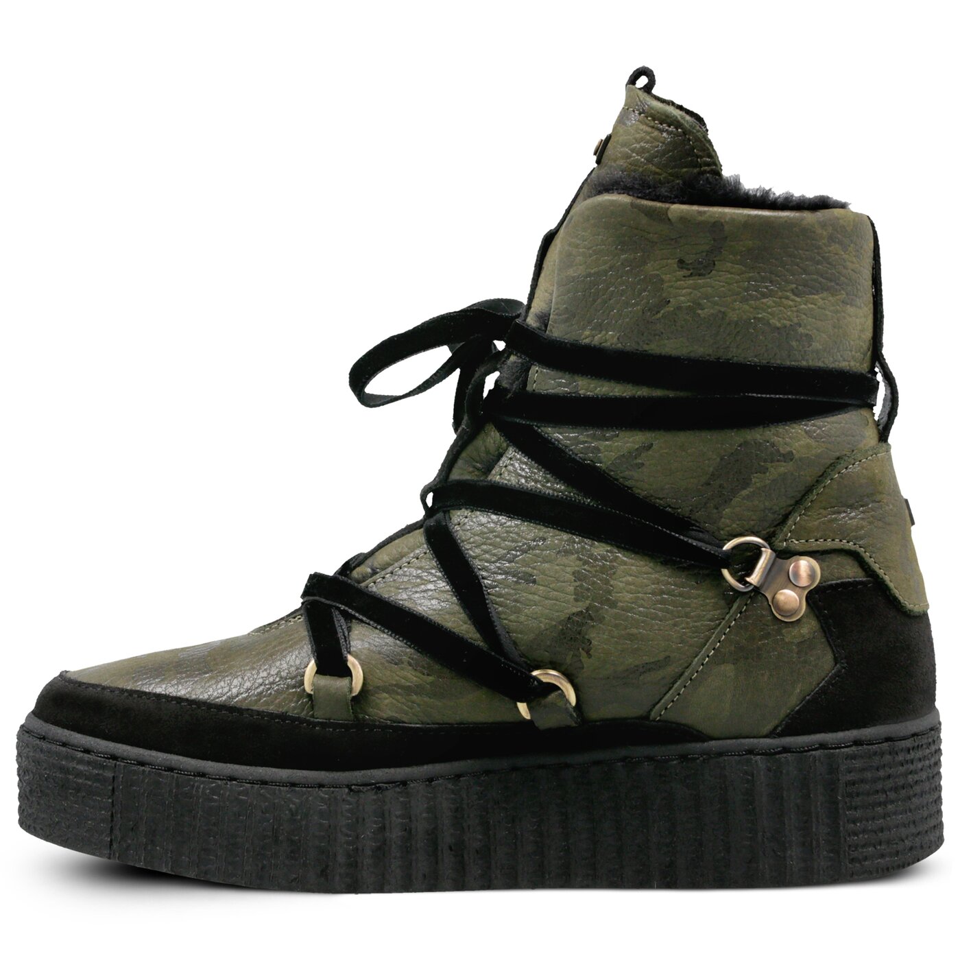 tommy hilfiger double detail long boot