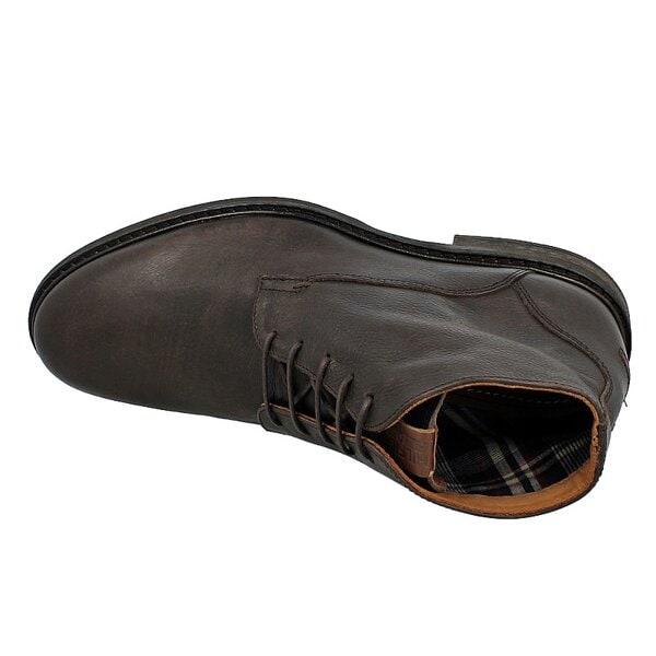 Męskie buty za kostkę TOMMY HILFIGER RUDOLPH 4A em56817787211 kolor brązowy