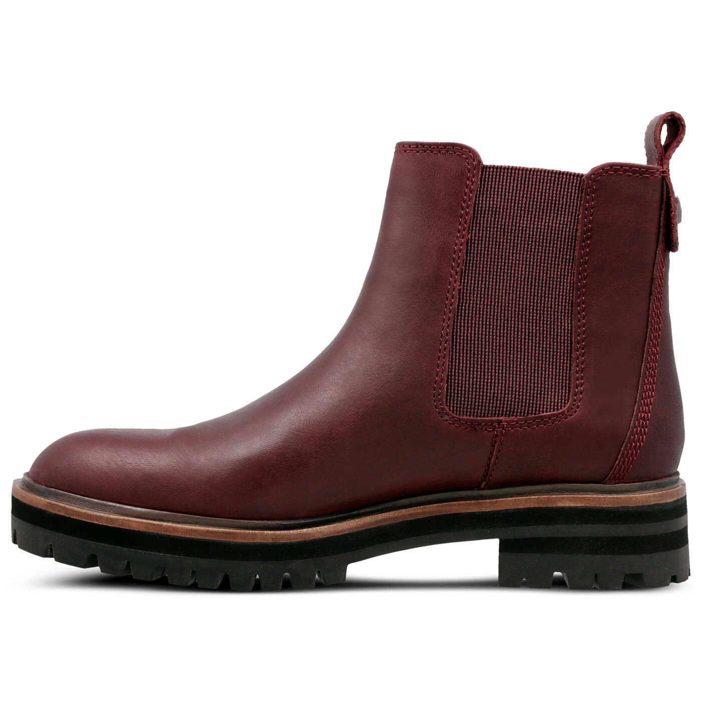timberland women's london square burgundy chelsea boot