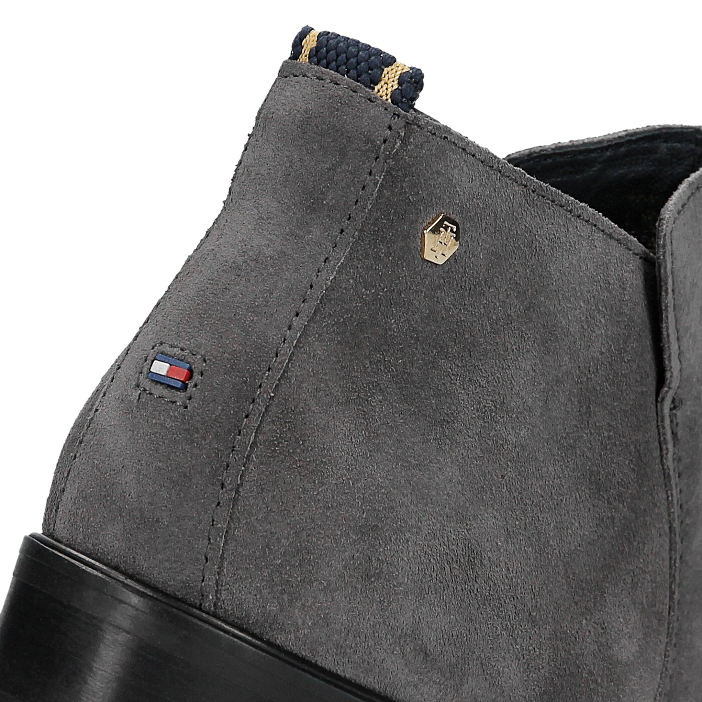 Damskie półbuty TOMMY HILFIGER P1285OLLY 5B fw56821594916 kolor szary