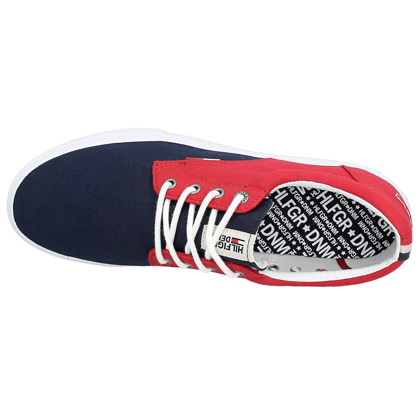 Męskie trampki TOMMY HILFIGER V2385IC 1D1 em56820815156 kolor czerwony