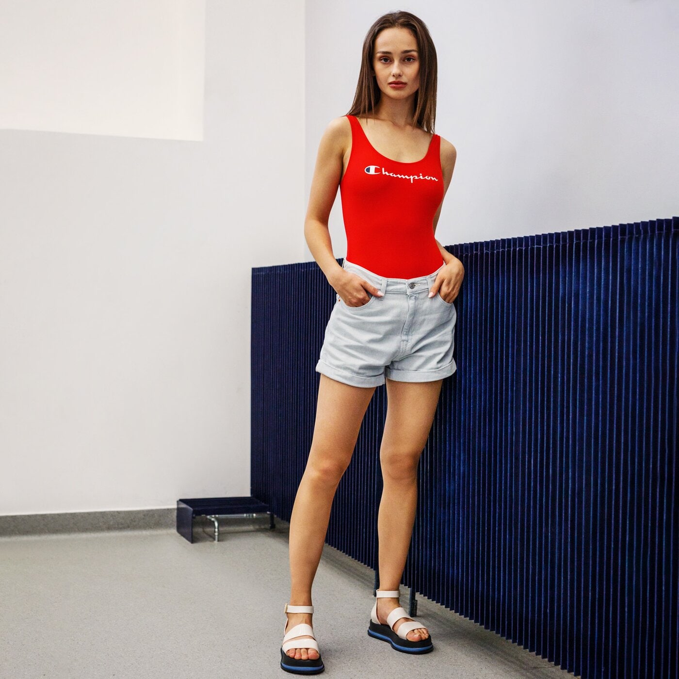 Damskie sandały MELISSA MODEL PLATFORM 32794-51485 kolor biały