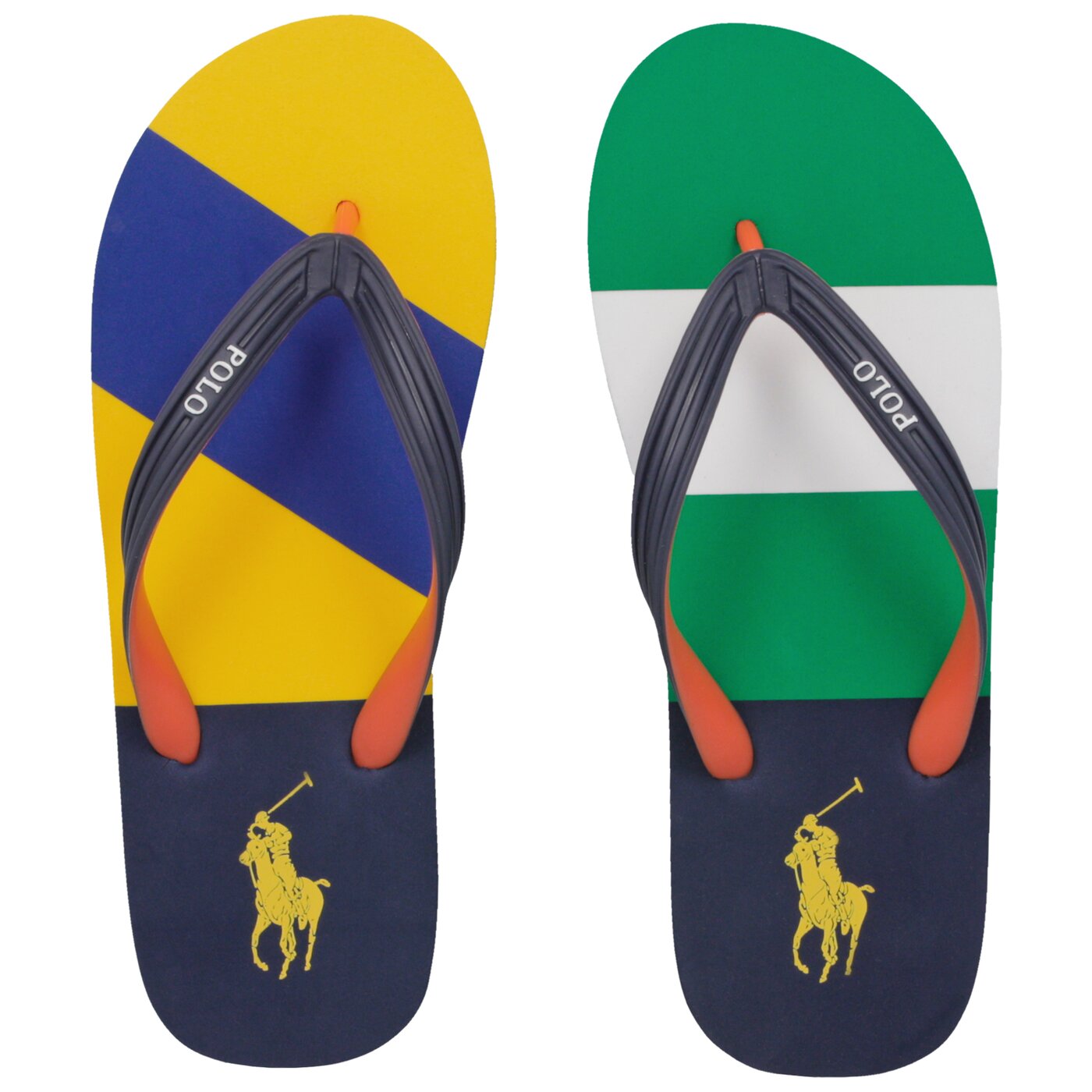 Męskie klapki POLO RL WHTLBURY III SANDALS CASUAL MULTI EVA COLOR BLOCK 816737268001 kolor multicolor