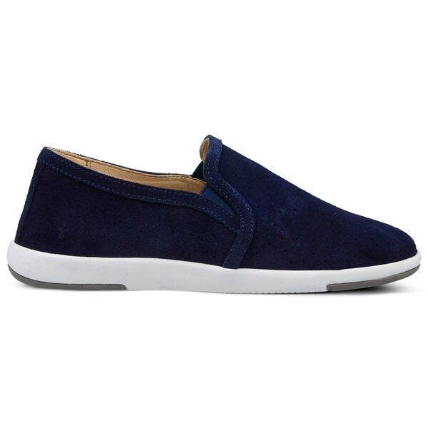 Damskie espadryle EMU PEMBERTON SUEDE OCEAN BLUE w11771oceanblue kolor granatowy