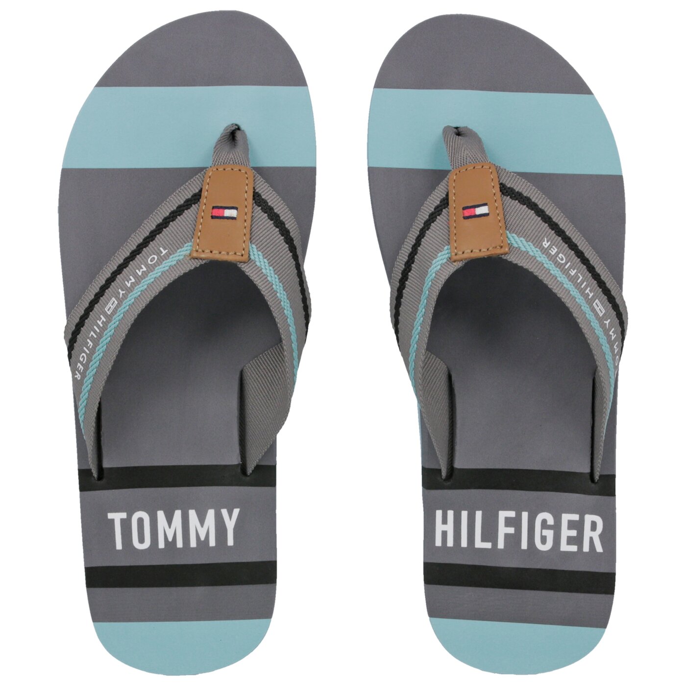 Męskie klapki TOMMY HILFIGER FLOYD 36 fm0fm02085447 kolor szary