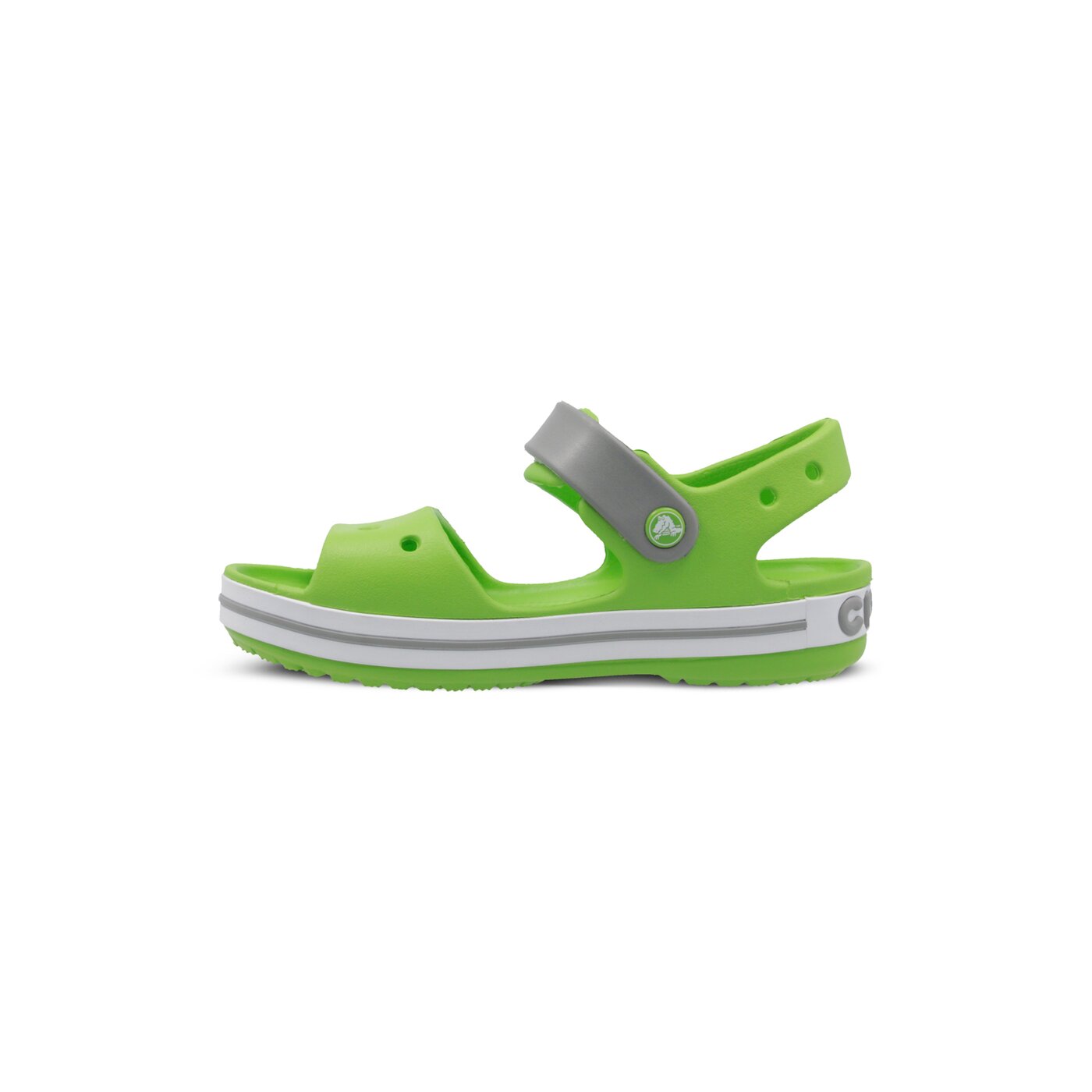 Dziecięce sandały / klapki CROCS CROCBAND SANDAL KIDS 128563k9i kolor zielony