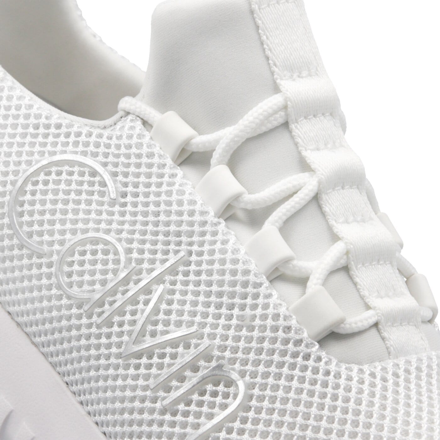 Damskie sneakersy (buty) CALVIN KLEIN REIKA r0666100 kolor srebrny