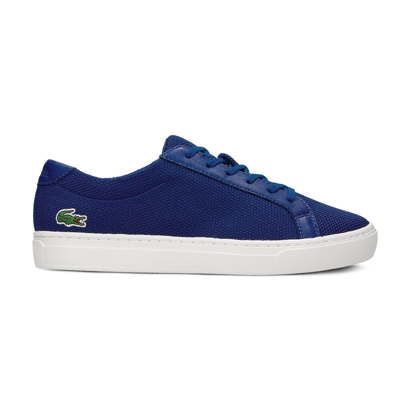 Dziecięce sneakersy (buty) LACOSTE L.12.12 217 1 733caj1014125 kolor niebieski
