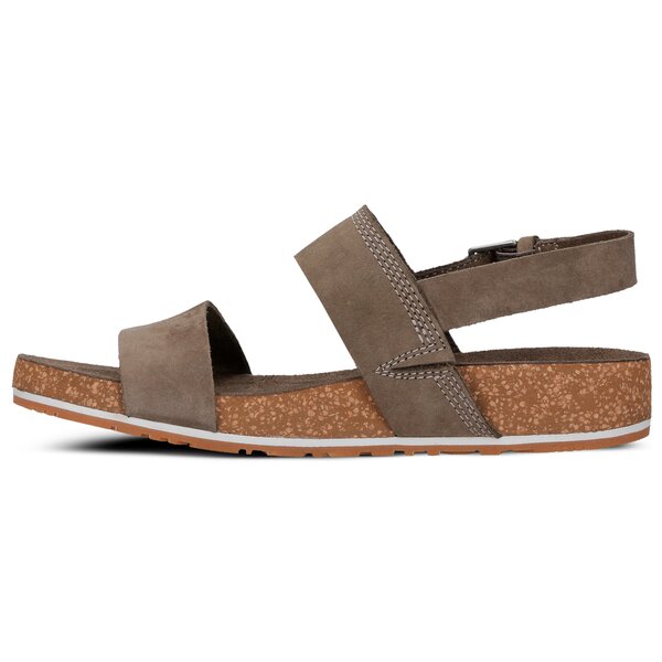 Damskie sandały TIMBERLAND MALIBU WAVES 2 BANDS SAND ca1srp kolor khaki