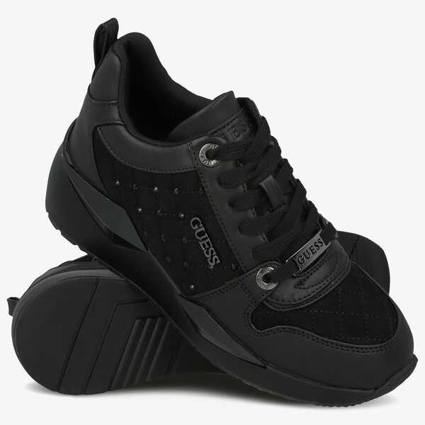 Damskie sneakersy (buty) GUESS TALLYN fl5talele12black kolor czarny