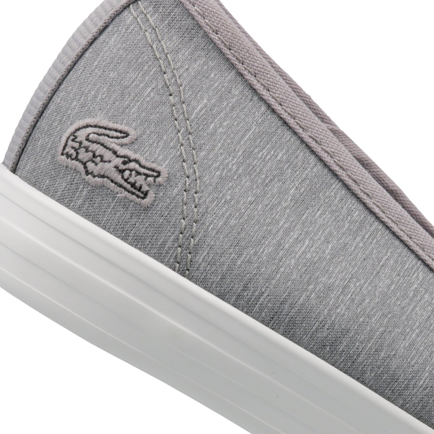 Damskie baleriny (buty) LACOSTE ZIANE BALLET 219 1 CFA 737cfa00501e7 kolor szary