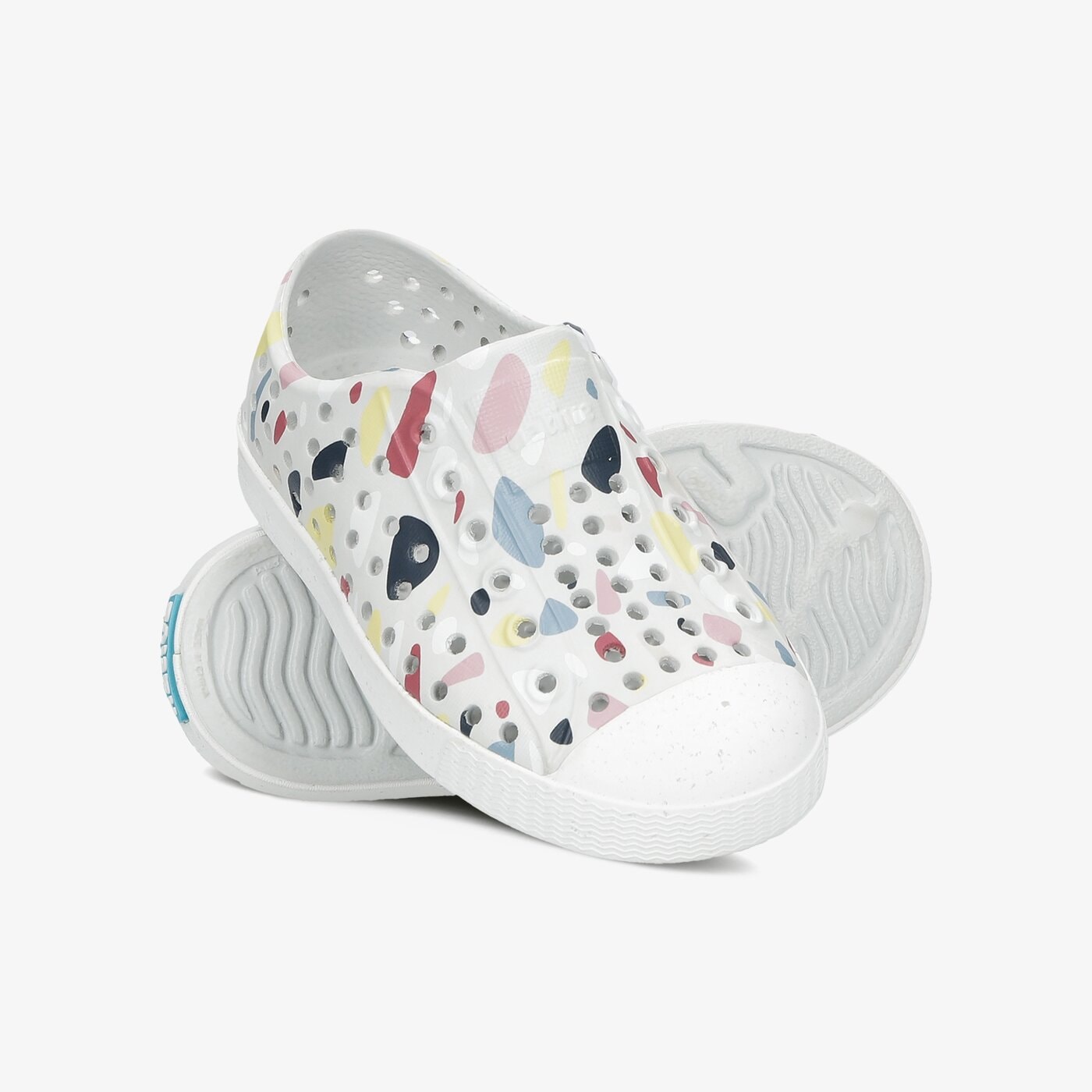 Dziecięce trampki NATIVE JEFFERSON PRINT YOUTH 15100101-8964 kolor biały