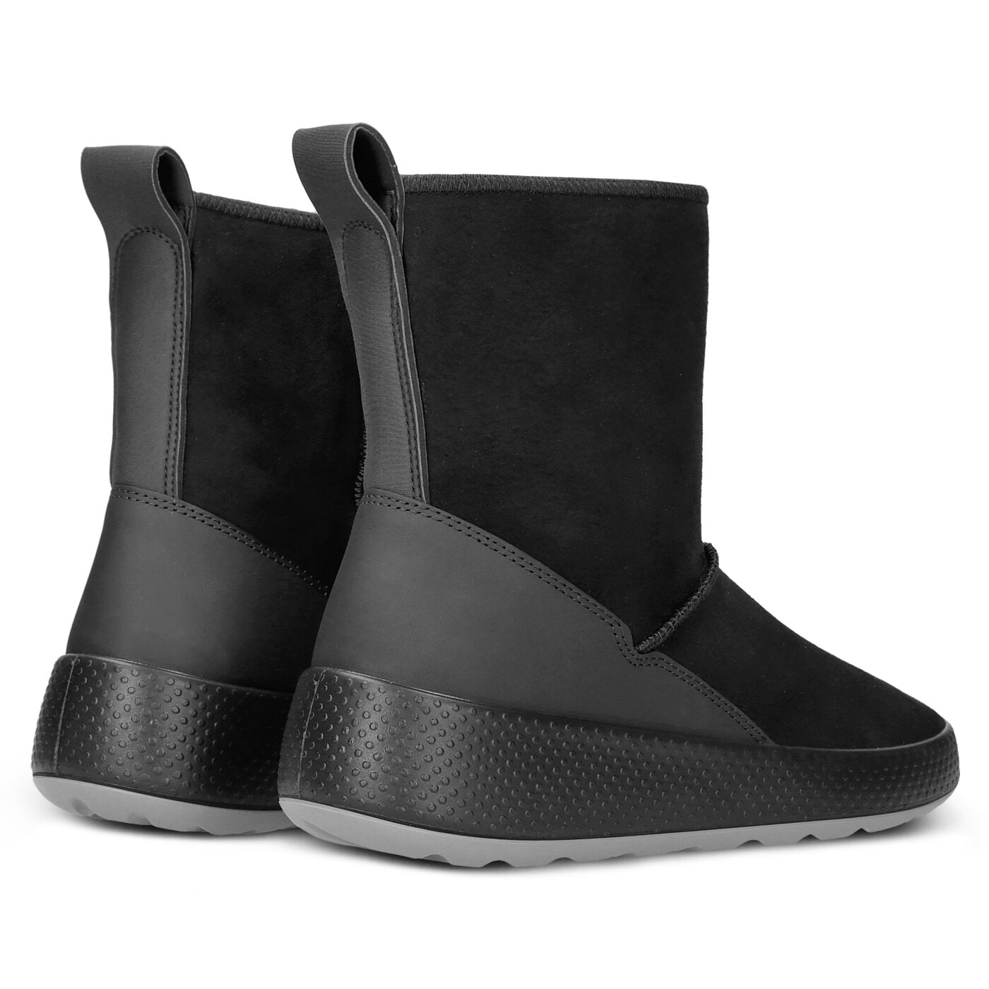 Damskie botki / sztyblety ECCO UKIUK 22100351052 kolor czarny