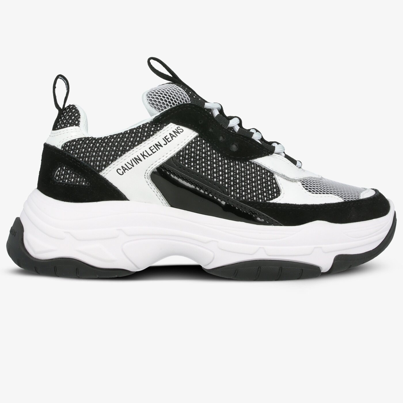 Damskie sneakersy (buty) CALVIN KLEIN MAYA r0823bwt kolor czarny