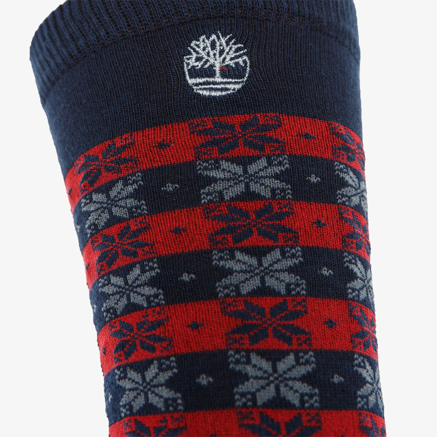 Męskie skarpetki TIMBERLAND SKARPETY 1PP FAIR ISLE BOOT SOCK tb0a1eqa4511 kolor granatowy