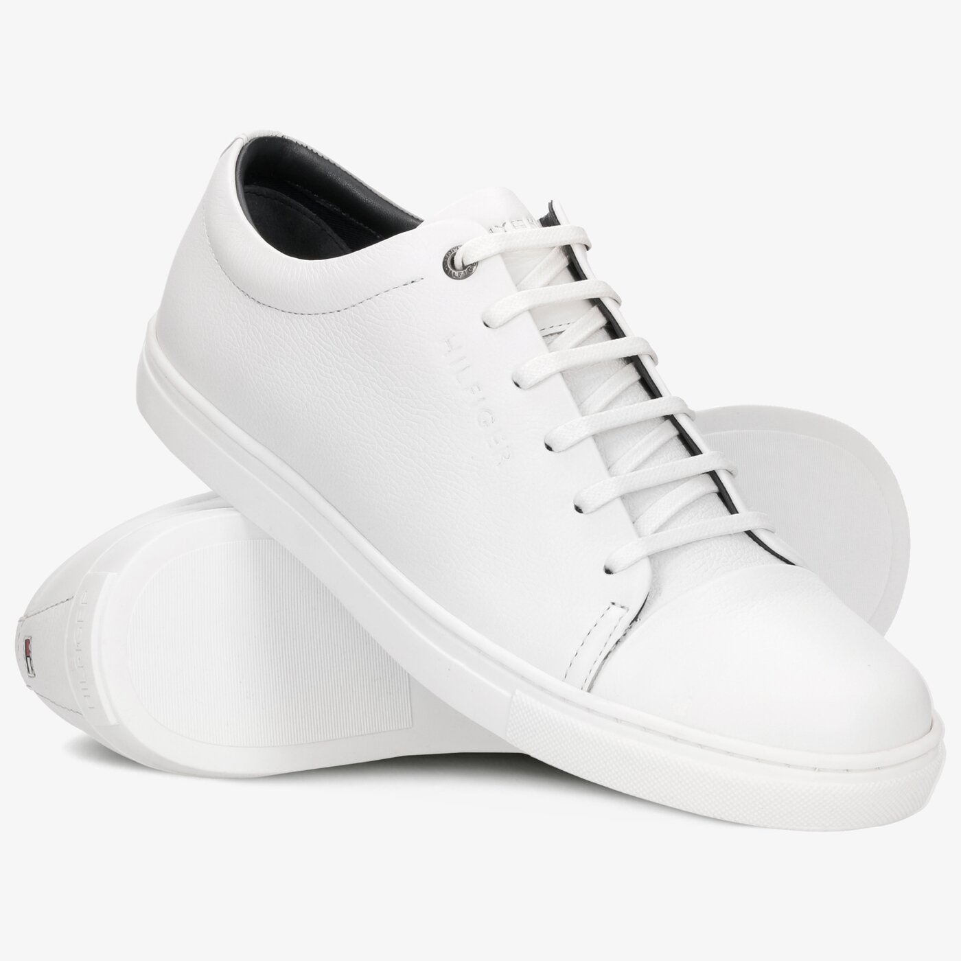 Męskie trampki TOMMY HILFIGER CHARLTON 3A2 fm0fm02191100 kolor biały