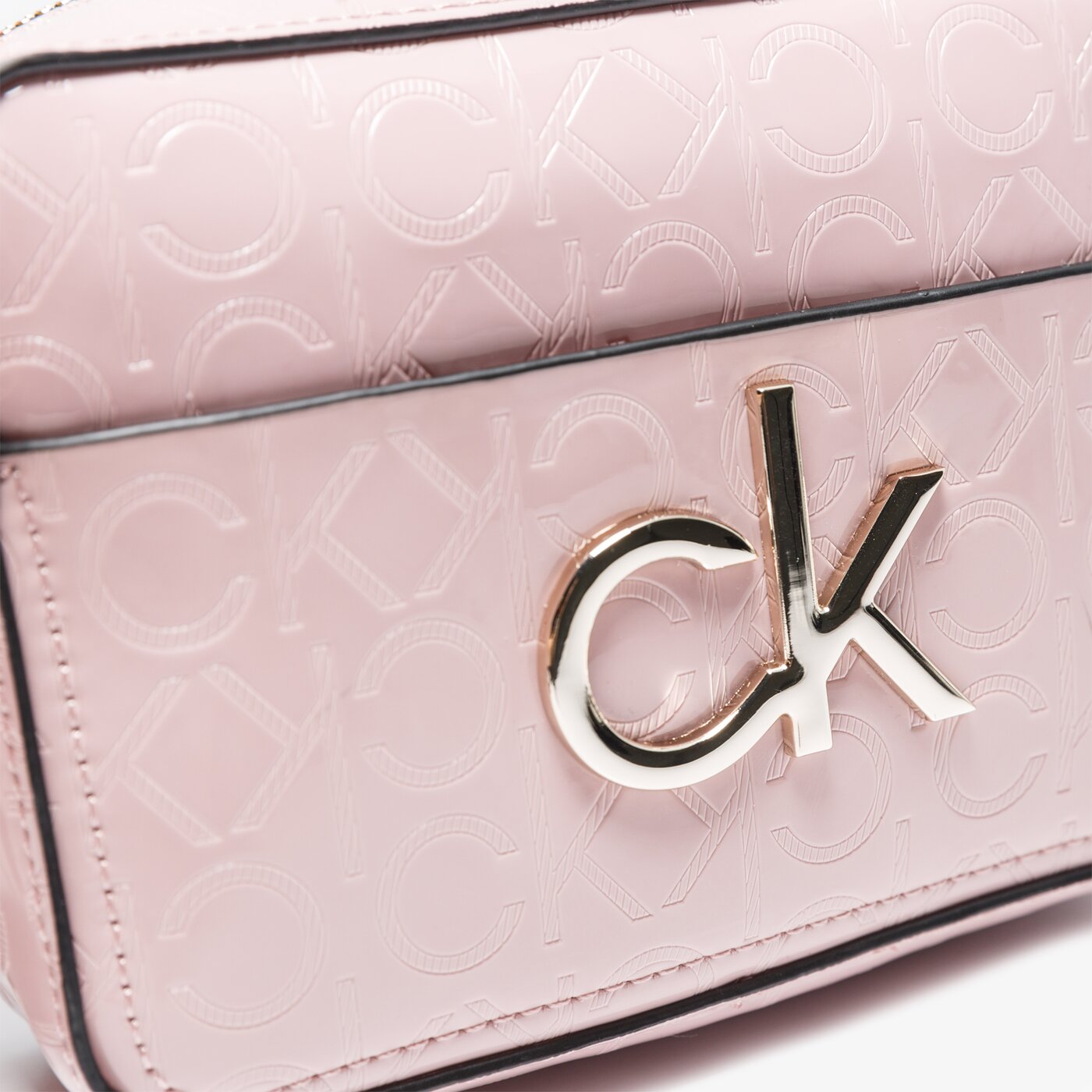 Damska torebka CALVIN KLEIN TOREBKA RE-LOCK EM CAMERA BAG k60k606779vfm kolor różowy