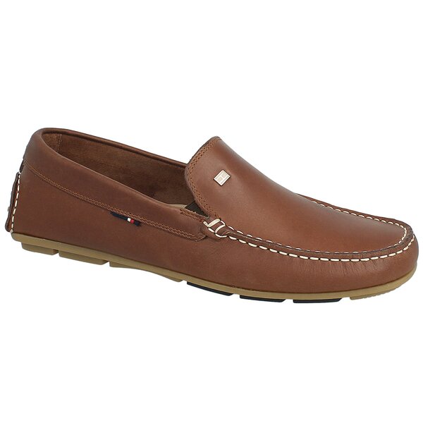 Męskie mokasyny TOMMY HILFIGER A2285LFA 4A2 fm56820956282 kolor brązowy