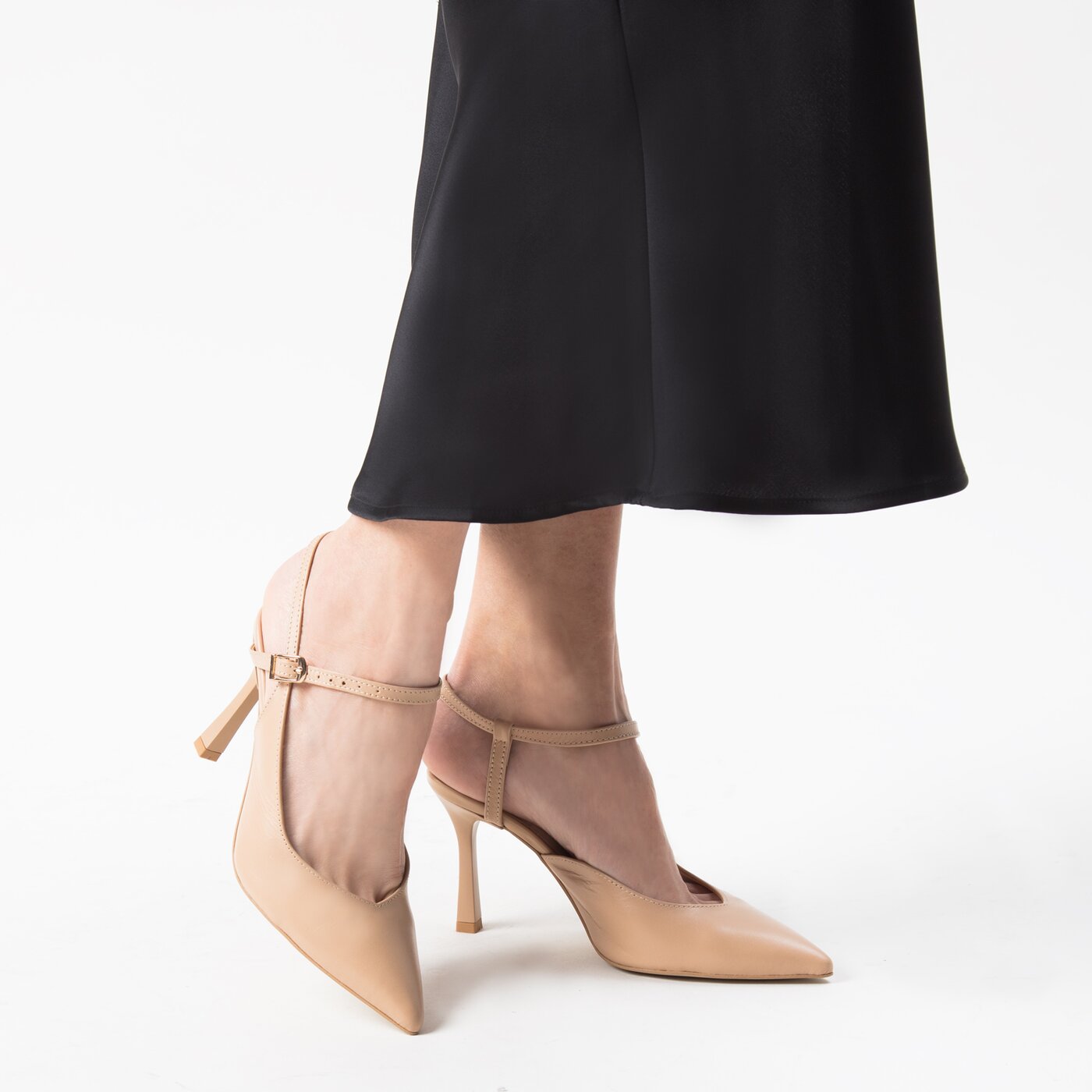 Damskie szpilki / czółenka SYMBIOSIS JULIET HIGH HEELS sywf222002 kolor beżowy