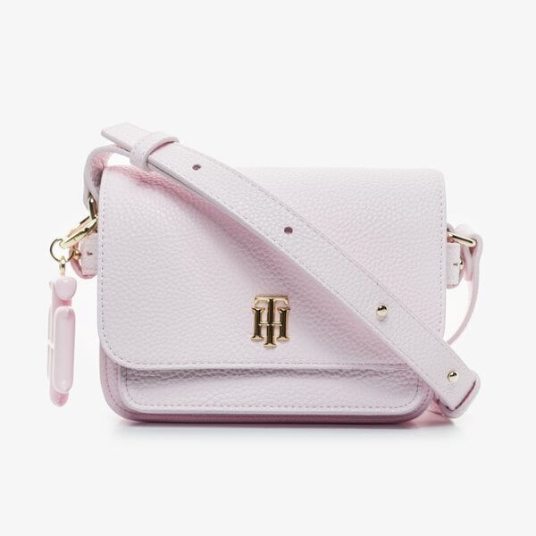 Damska torebka TOMMY HILFIGER TOREBKA TH SOFT MINI CROSSOVER aw0aw09833tog kolor różowy