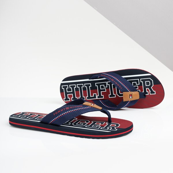 Męskie klapki TOMMY HILFIGER SIMON 22 fm0fm02087403 kolor granatowy