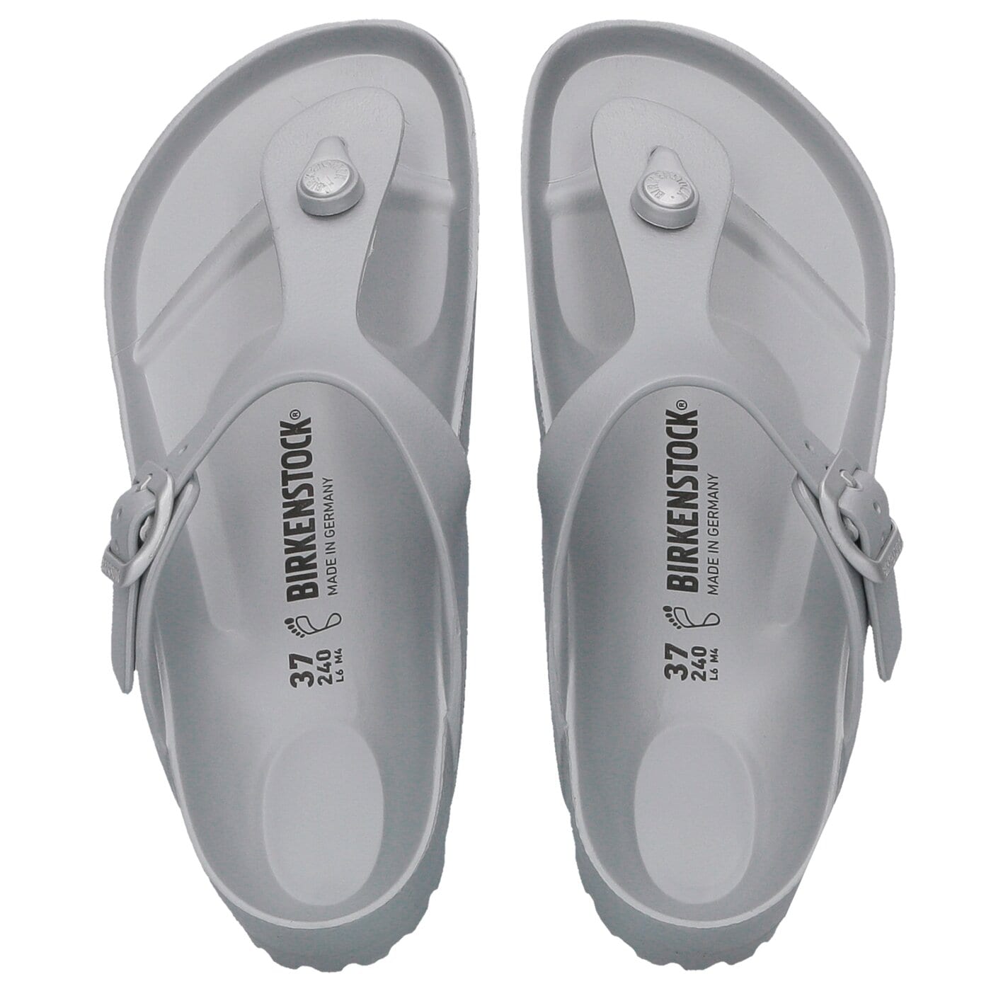 Damskie klapki BIRKENSTOCK GIZEH EVA 1003496 kolor szary