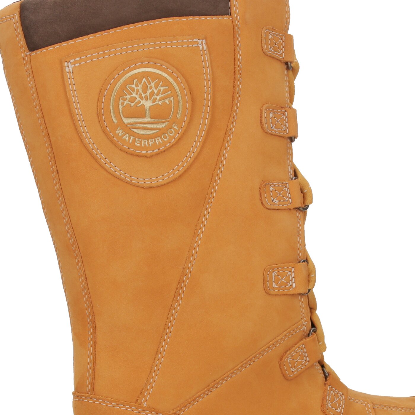 Dziecięce buty za kostkę TIMBERLAND 8 INCH LACE UP WP  39979 kolor zielony