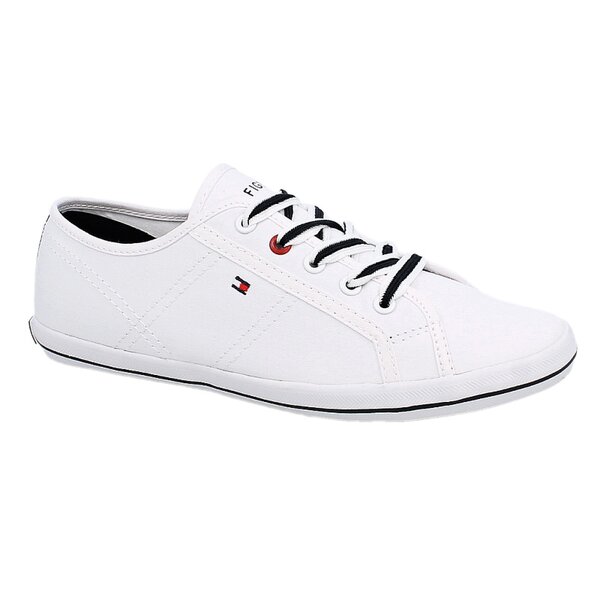 Damskie trampki TOMMY HILFIGER VICTORIA 2D  fw56819051100 kolor biały