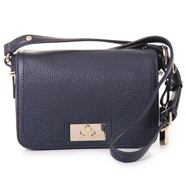 TOMMY HILFIGER TORBA FLORENCE FLAP CROSSOVER bw56924781403 kolor granatowy