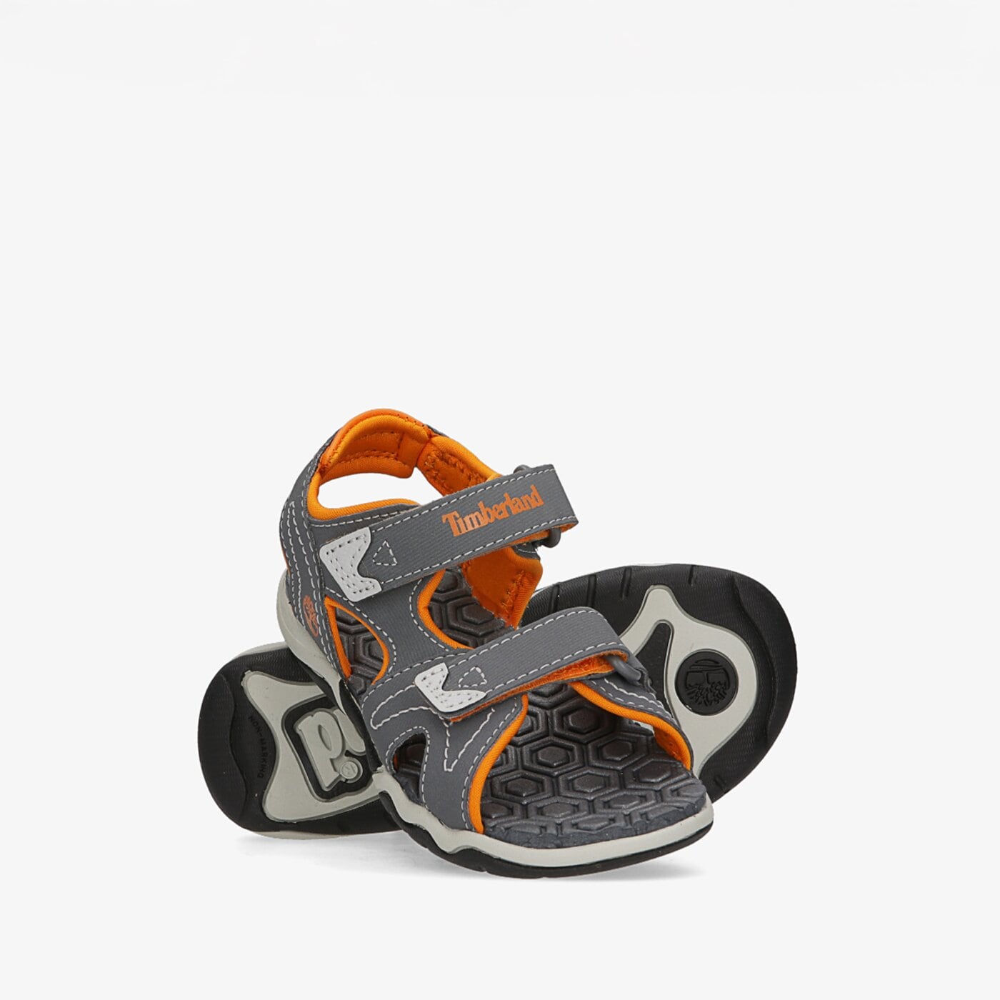 Dziecięce sandały / klapki TIMBERLAND ADVENTURE SEEKER 2 STRAP tb0a24pe0331 kolor szary