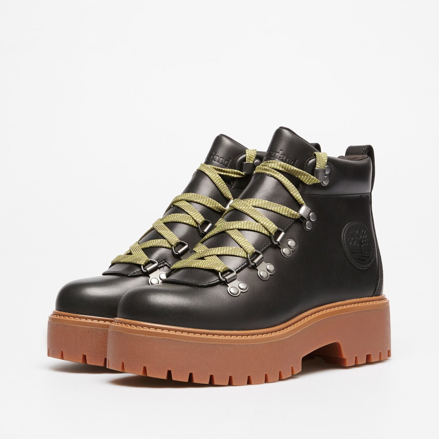 Damskie buty za kostkę TIMBERLAND STONE STREET MID tb0a27vjw021 kolor czarny