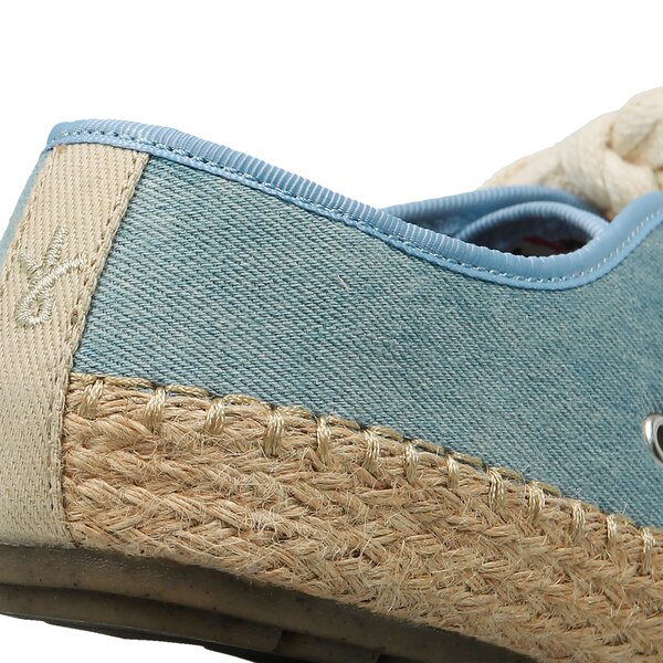 Damskie półbuty EMU AGONIS LIGHT DENIM DISTRESS w11411lightdenimdis kolor niebieski